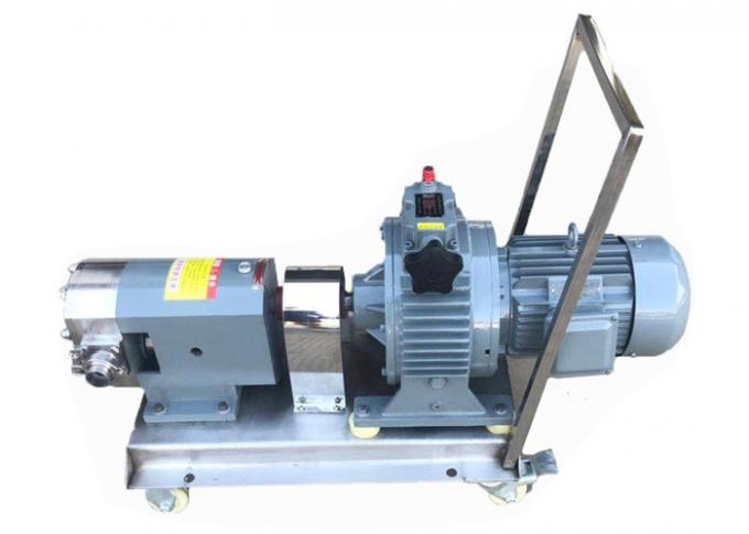 Bomba rotatoria modificada para requisitos particulares del lóbulo del color con el motor variable del reductor del engranaje de la frecuencia